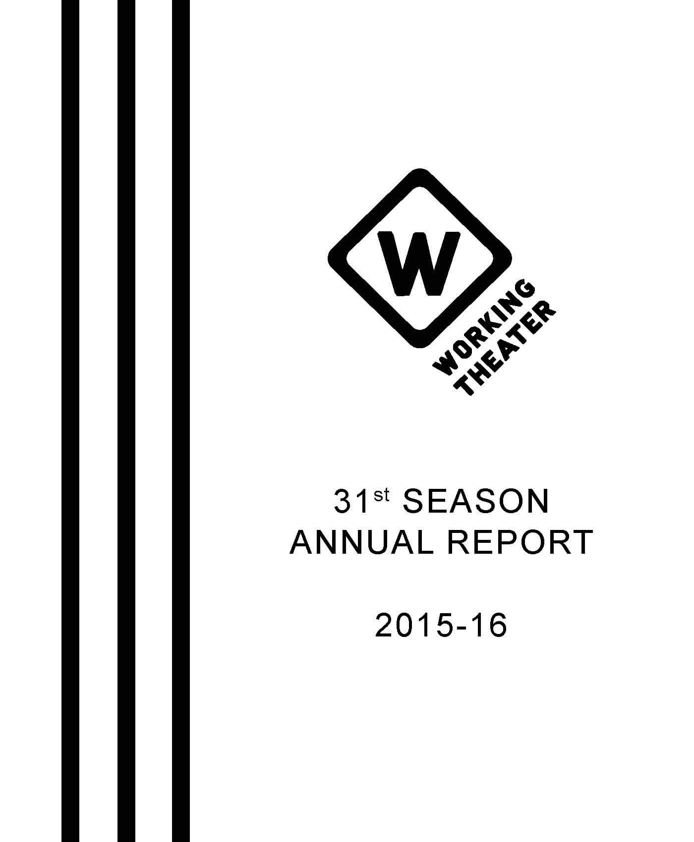 31st season annual report