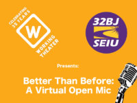 Working Theater and 32BJ Open Mic Night 2020